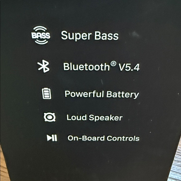 Merkury HiFi Stereo Speaker. ClearSound Transparent. Super Bass. Bluetooth. - Picture 7 of 10